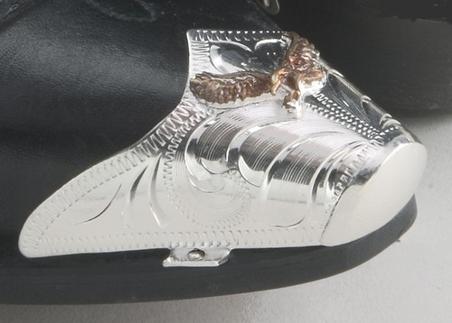 Embouts De Bottes De Cowboy Western Express – Pointe Or, Pour Bout R (R Toe), Neufs