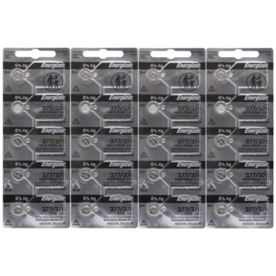 20 377 / 376 Energizer Watch Batteries