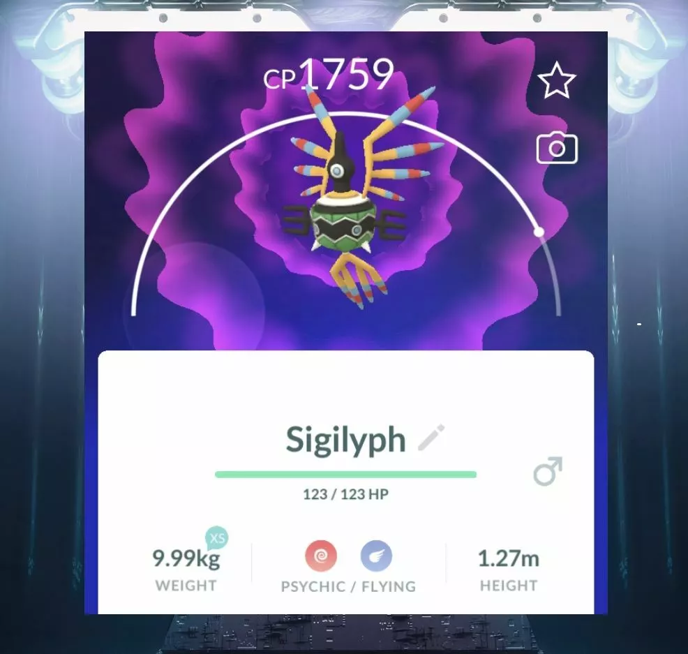 Sigilyph, Pokémon