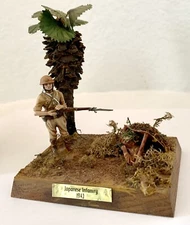 HISTOREX DIORAMA By Artist - 1942 Japanese Soldiers Cool Vintage Very Detailed