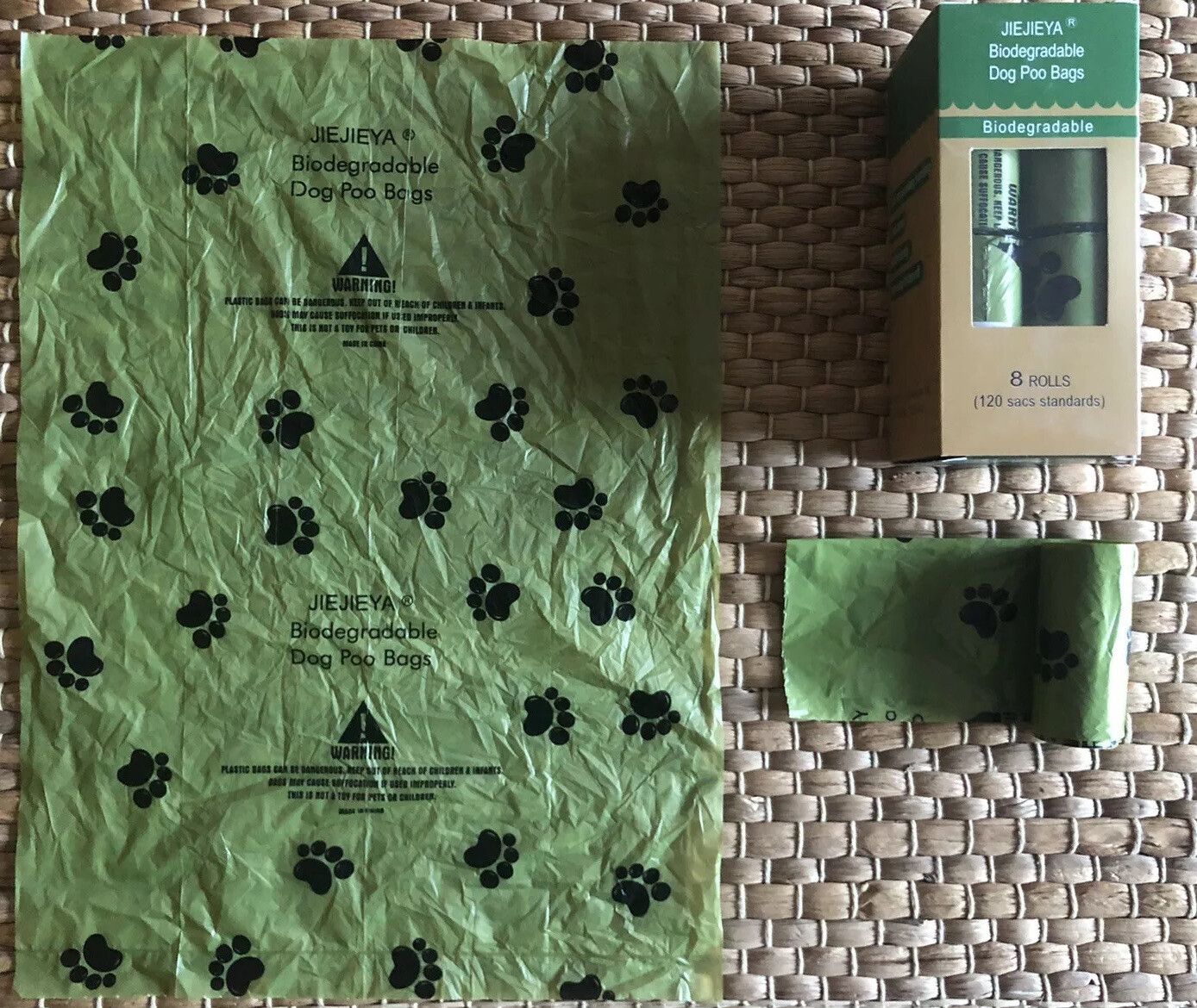 JIEJIEYA® The Number 1 EcoFriendly Biodegradable Compostable Dog Poop