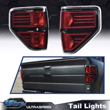 Fit For 2009-2014 Ford F-150 Pickup Rear Tail Lights Brake Lamps Left & Right