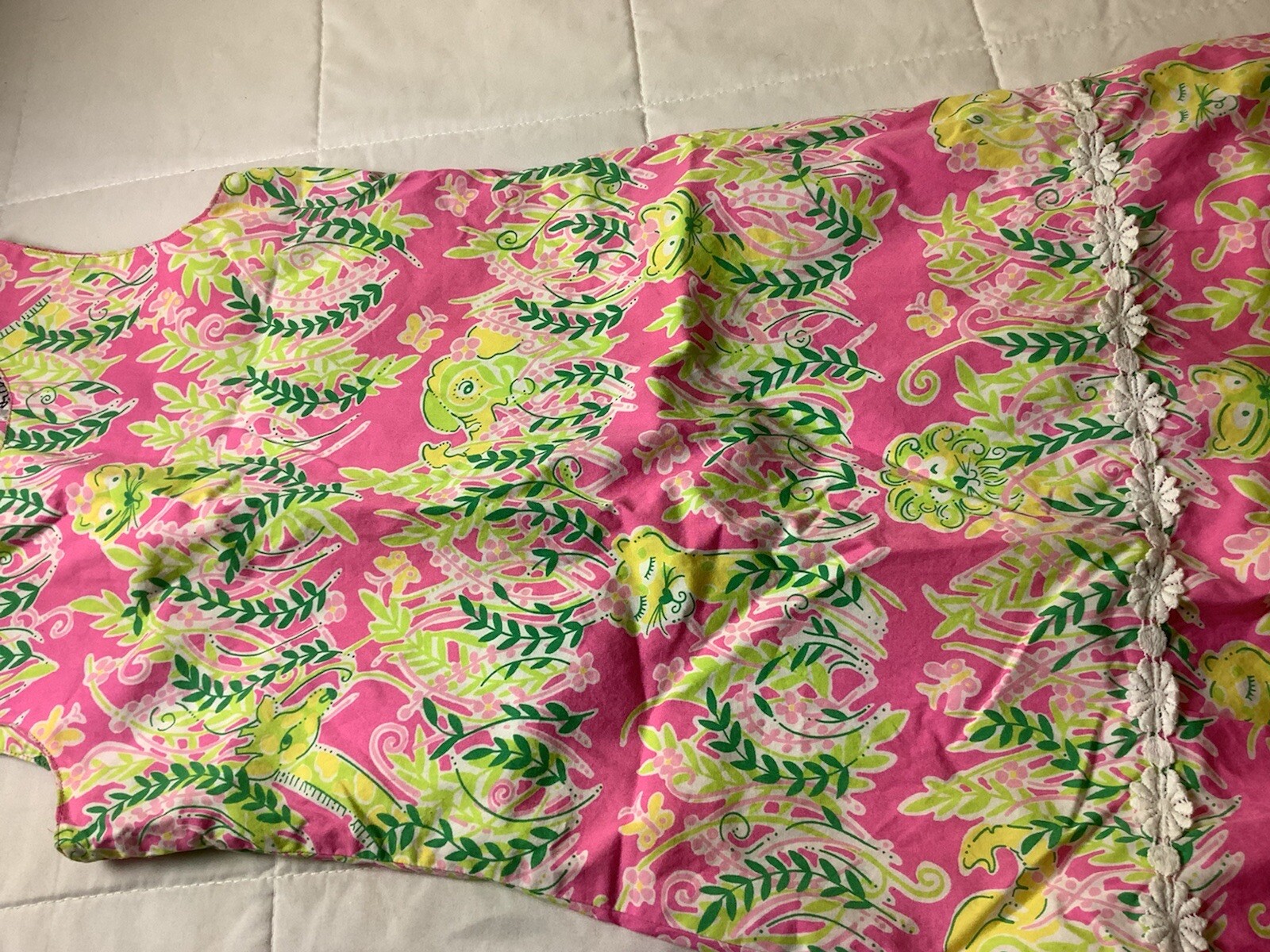 FILA Abito vintage Lilly Pulitzer Millionaires Row per ragazze taglia 10