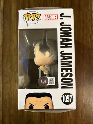 JK Simmons 'Spiderman' J. Jonah Jameson Marvel Signed Funko Pop