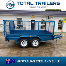 10x6 Tandem Cage trailer