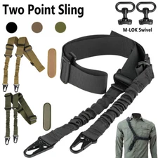 2 Point Sling QD Swivel Rifle Tactical Gun Sling Strap M-LOK MLOK Swivel Mount