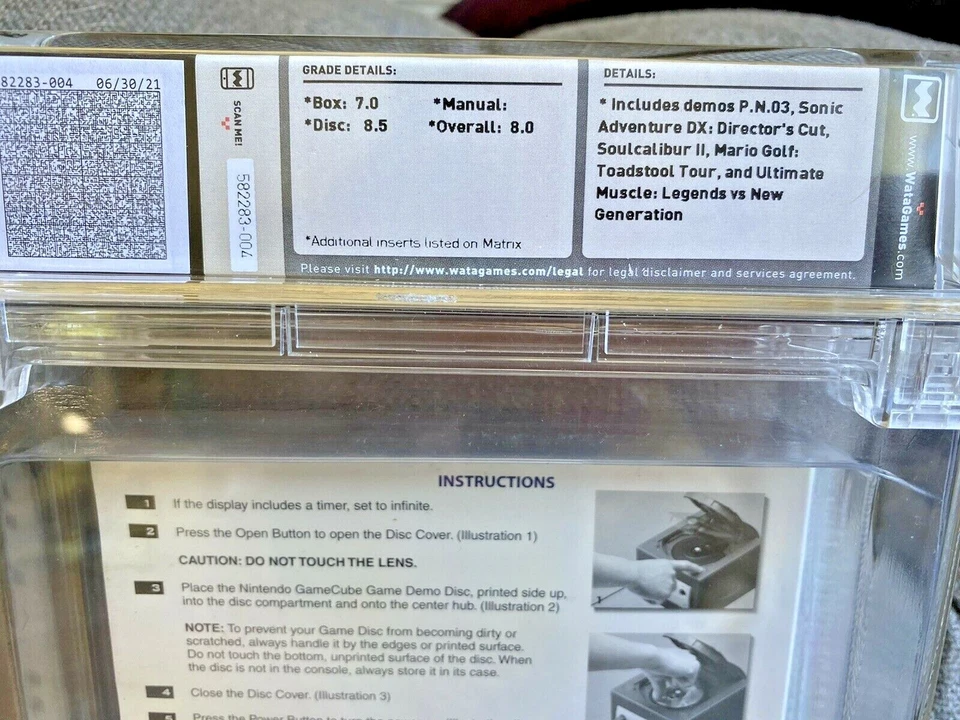 2003 Nintendo Gamecube Interactive Multi-Game Demo Disc Version 11 CIB WATA 8.0 - Image 4 of 4