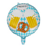 Folien Ballon Mit BierkrüGen Brezeln Prost Luftballon FüR Oktoberfest Party Deko