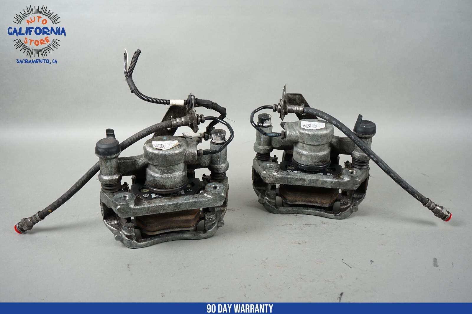 14-17 Maserati Ghibli M157 Rear Right & Left Brake Calipers Caliper Set of 2 OEM