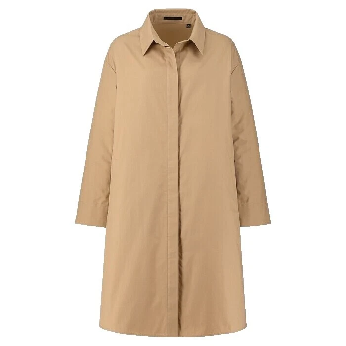 Пальто, тренч Uniqlo, однотонные пальто, куртки и жилеты для женщин