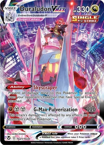 Duraludon VMAX TG21/TG30 Swsh12: Sword & Shield - Silver Tempest Trainer Gallery
