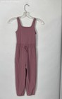 Abercrombie Kids YPB Girls Mauve Breathable Activewear Jumpsuit Pockets Sz 5/6 — photo 1
