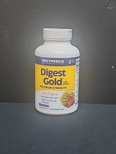 Enzymedica Digest Gold Maximum Strength with ATPro 240 Capsules Exp 11/26