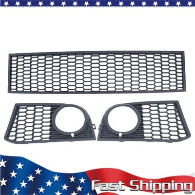 For BMW 5 (F10 / F11) M Package 2011-13 Front Bumper Grill SET Center Left Right