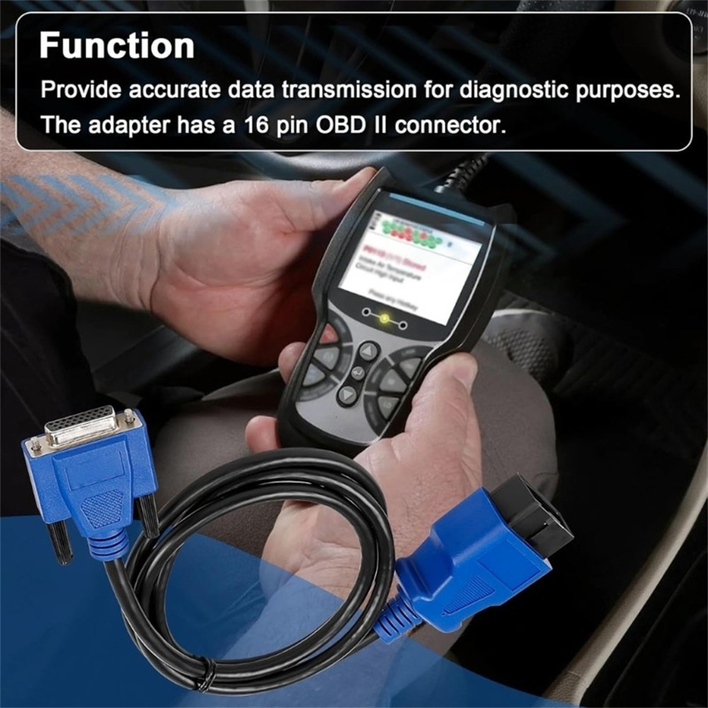 Vehicle Diagnostic Tool Cable 16 Pin OBD2 Adapter For Nexiq USB Link Devices