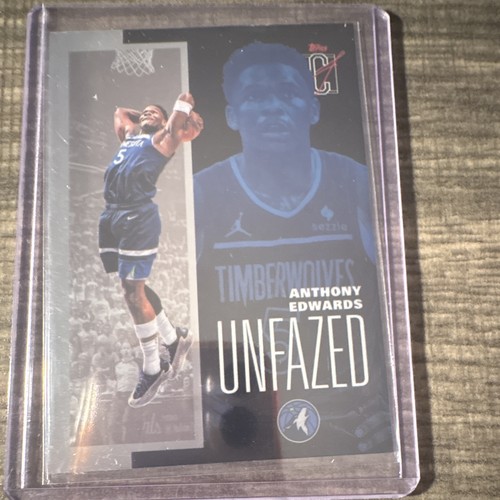 2025 Topps Signature Anthony Edwards Base (RAW)