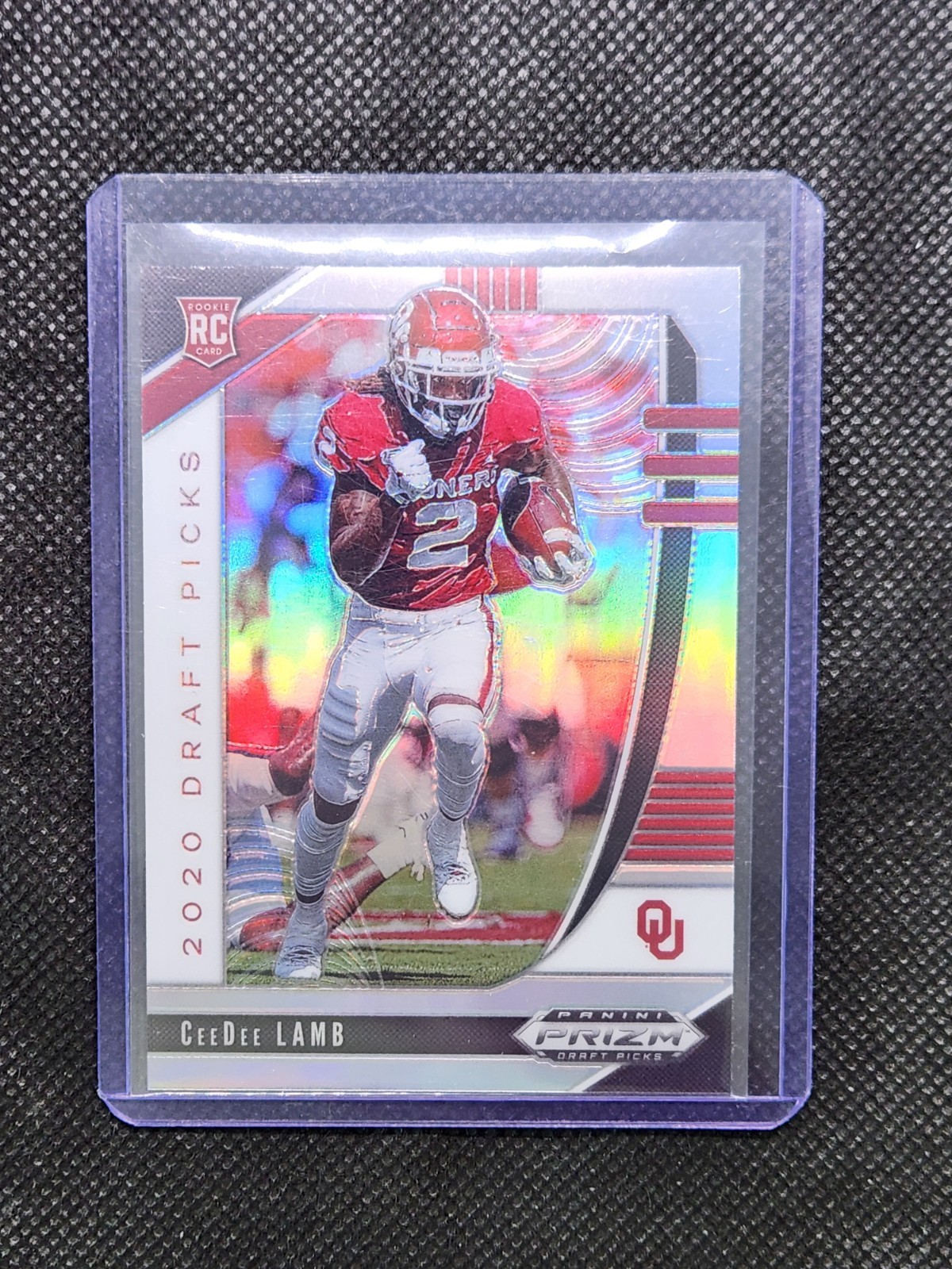 2020 Panini Prizm Draft Picks - Draft Picks Rookies CeeDee Lamb #104 Silver...