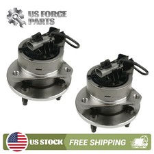 Pair Front Wheel Hub Bearing For Chevy Cobalt Pontiac G5 Pursuit Ion Abs 2.2l