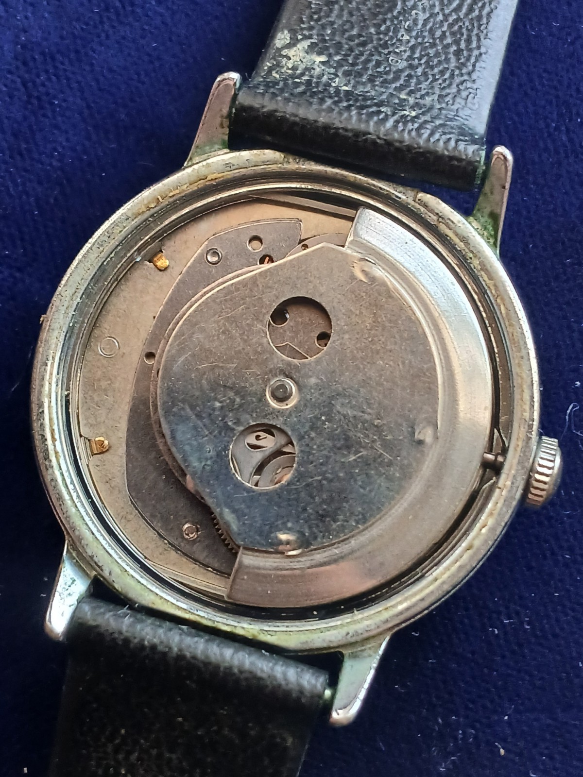 1975 Timex Automatic Wicker Woven Pattern Watch - image 8