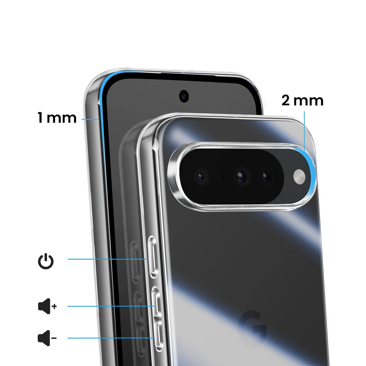 Coque Google Pixel 10 antichoc pour une protection transparente
