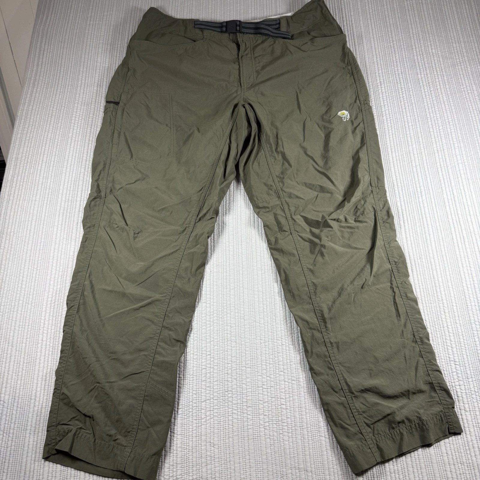 Mountain Hardware Hiking Pants Mens XL Outdoors Trekking Nylon Olive Green
Opens in a new window or