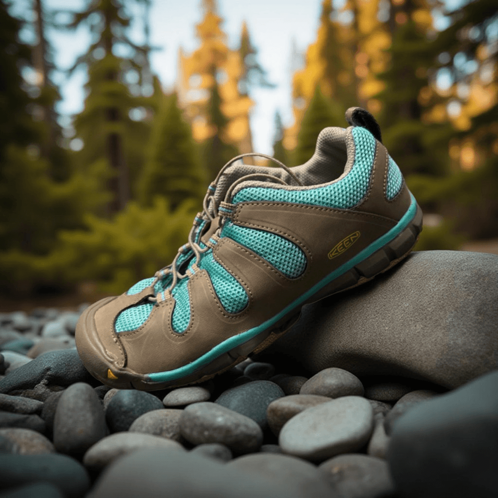 Scarpe basso profilo Big Kid Keen TREAD leggermente Sagewood taglia 5