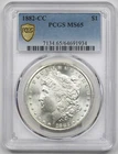 1882-CC Morgan Dollar $1 MS 65 PCGS Secure Shield