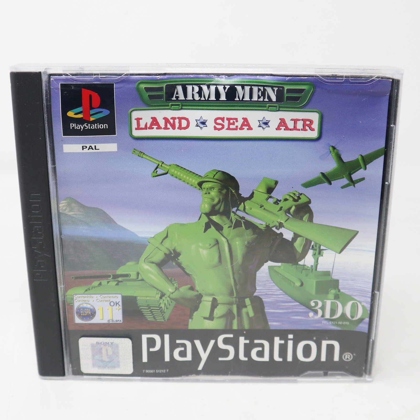 Vintage 2001 Playstation 1 PS1 Army Men : Land, Sea, Air Video Game Pal Retro