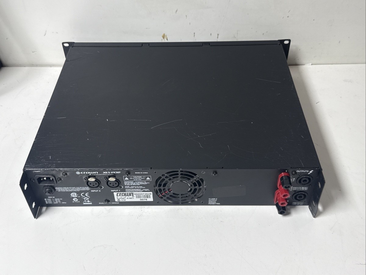 Crown XLS 202 Professional Power Amplifier | eBay