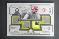 2014 Topps Museum Collection Tamba Hali Pro Bowl Quad Patch /50 Chiefs DV1104