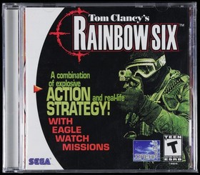 Tom Clancy's Rainbow Six Sega Dreamcast Sealed A+ Graded PSA 9.8