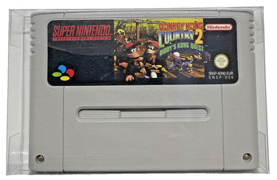 Donkey Kong Country 2 SNES - Nur Modul - Gereinigt & Getestet - Sammler Zustand