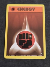 Fighting Energy #127/132 Gym Challenge 1999-2000 Light Play