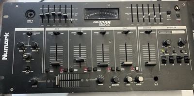 Numark DM1295 4-Channel DJ Mixer Sampler Talkover EQ Stutter Pitch Cue