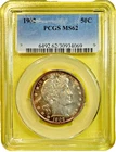 1902 Barber Half Dollar PCGS MS62