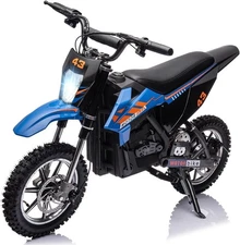 36V Kids Ride On Dirt Bike, Electric Off Road Motorcycle with 500W Brushed Motor