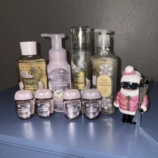 Bath & Body Works Snowflakes & Cashmere Body Mist Shower Gel & Lotion Set of 9