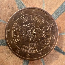 Austria 5 Euro Cent Coin Austria 2012 Circulated Coin Collectible Coin Circulated Coin