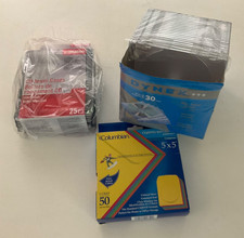 Lot of 73 CD/DVD Slim Line Jewel Cases and Envelopes.