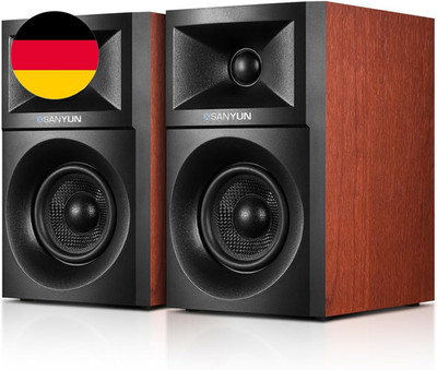 Sanyun SW203 4.0 PC Lautsprecher - 60W 4-Wege DSP Steuerung 3D Immersiver Sound 