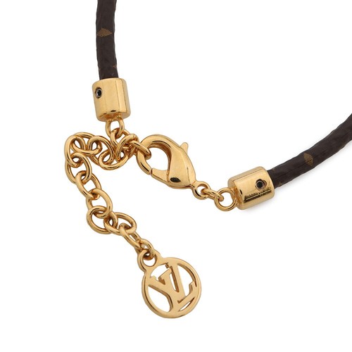 Louis Vuitton Armband Monogram Fake Pearl Vivienne Basket M8218Z LOUIS VUITTON - Bild 5 von 10