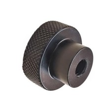 Aluminum Alloy Black Handwheel Knurled Adjustment Handle 30mm OD Thread M5 fo...