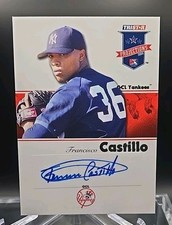 2008 Tristar Projections Francisco Castillo Autograph Yankees