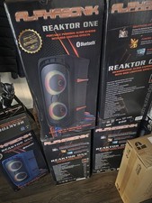 Alphasonik Reaktor One Double 8" Bluetooth Rechargeable House Speaker