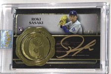 2025 Topps Five Star Roki Sasaki RC Auto /50 Gold Los Angeles Dodgers Rare