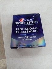 Crest 3D Whitestrips 12 Levels Whiter In 3 Weeks Professional Express White