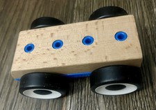 Ikea Lillabo Wooden Toy Vehicle Car replacment bottom Part Vgc Truck Body