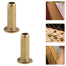 100 Pcs Harp Rivets Accessories for Stringed Instruments Decorative