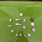 Fine .999 Poured silver Arts Bars Lot. 13.5 Ounces Stamped weight. Weighs over