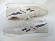 Vtg. 1990s Reebok Classic Nylon Suede Sneaker Mens 13 - Fit like Modern Men's 12